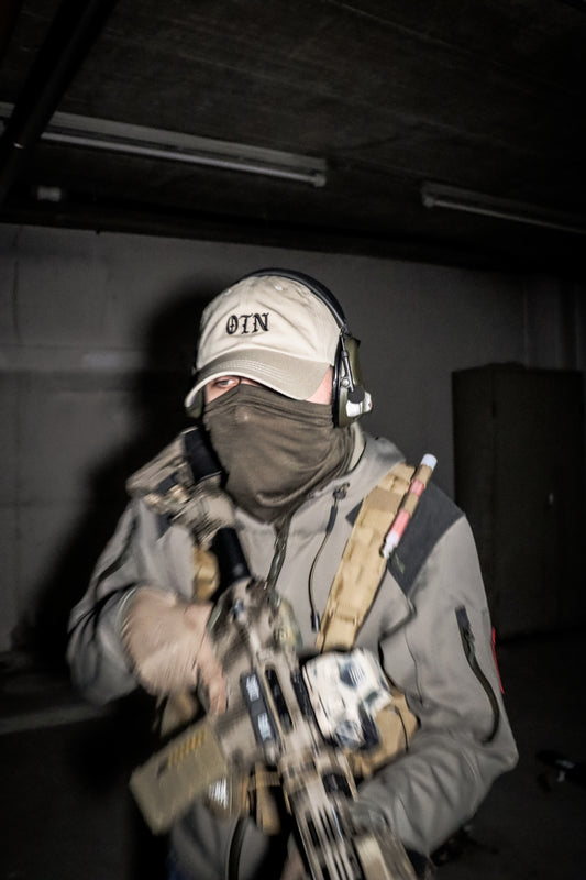 OTN® "SICARIO" PREMIUM DAD CAP [SAND / BLACK]