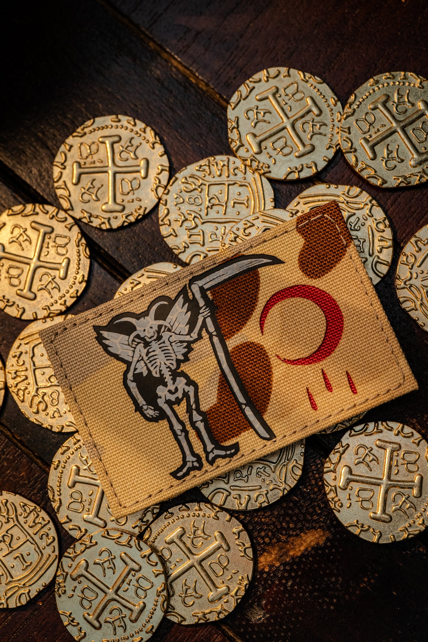 OTN® "JOLLY ROGER" LASER CUT PATCH [AMDU / IR]