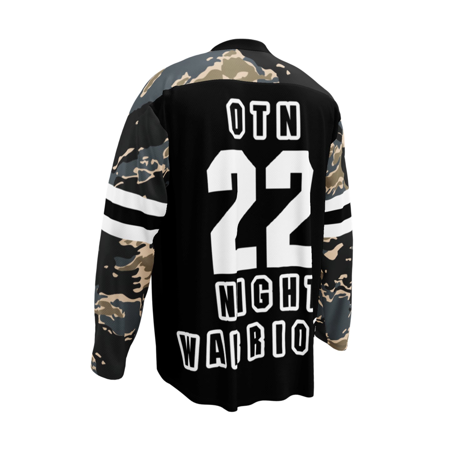 OTN® "NIGHT WARRIORS" HOCKEY SHIRT [TIGER STRIPE SHORE]