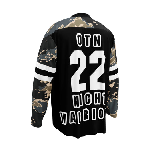 OTN® "NIGHT WARRIORS" HOCKEY SHIRT [TIGER STRIPE SHORE]
