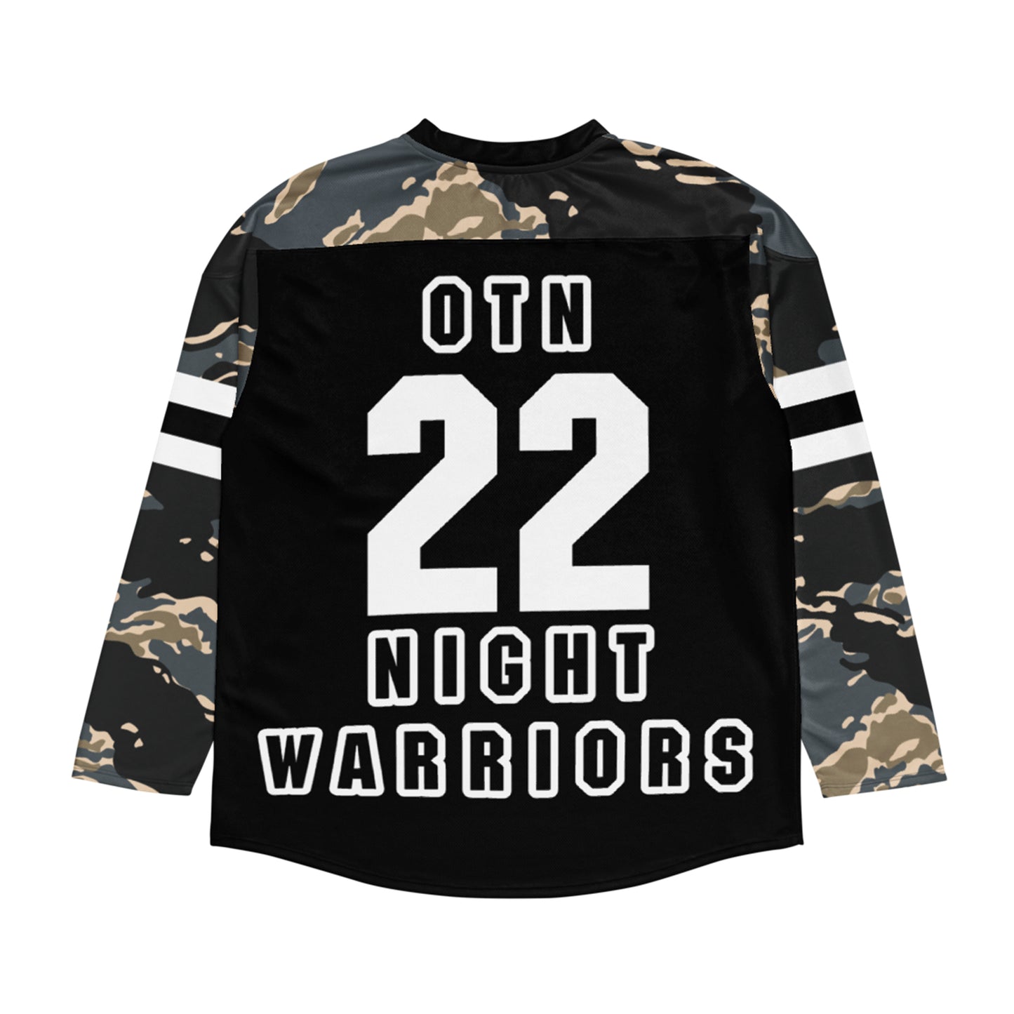 OTN® "NIGHT WARRIORS" HOCKEY SHIRT [TIGER STRIPE SHORE]