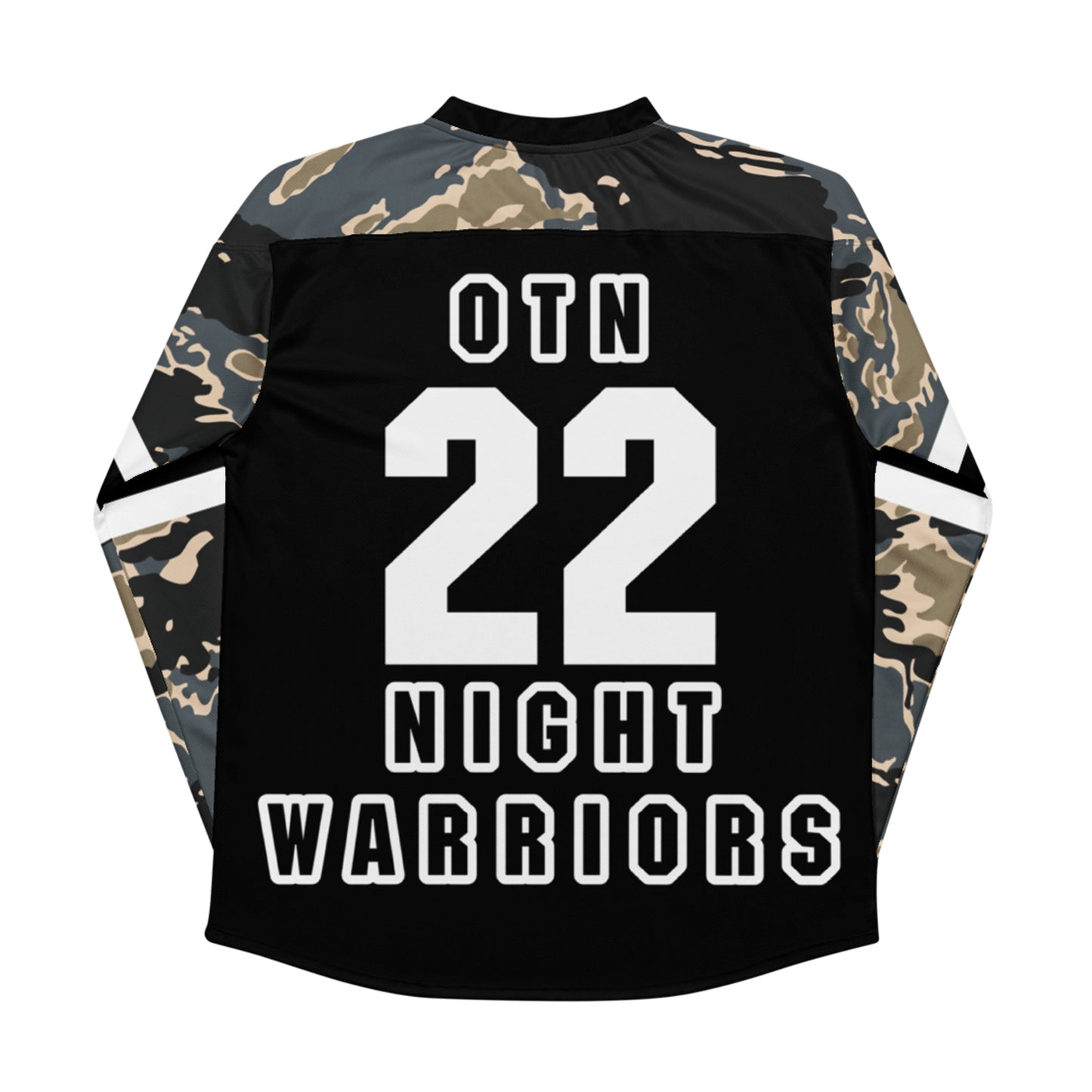 OTN® "NIGHT WARRIORS" HOCKEY SHIRT [TIGER STRIPE SHORE]