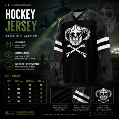 OTN® "NIGHT WARRIORS" HOCKEY SHIRT [FLECKTARN NIGHT]